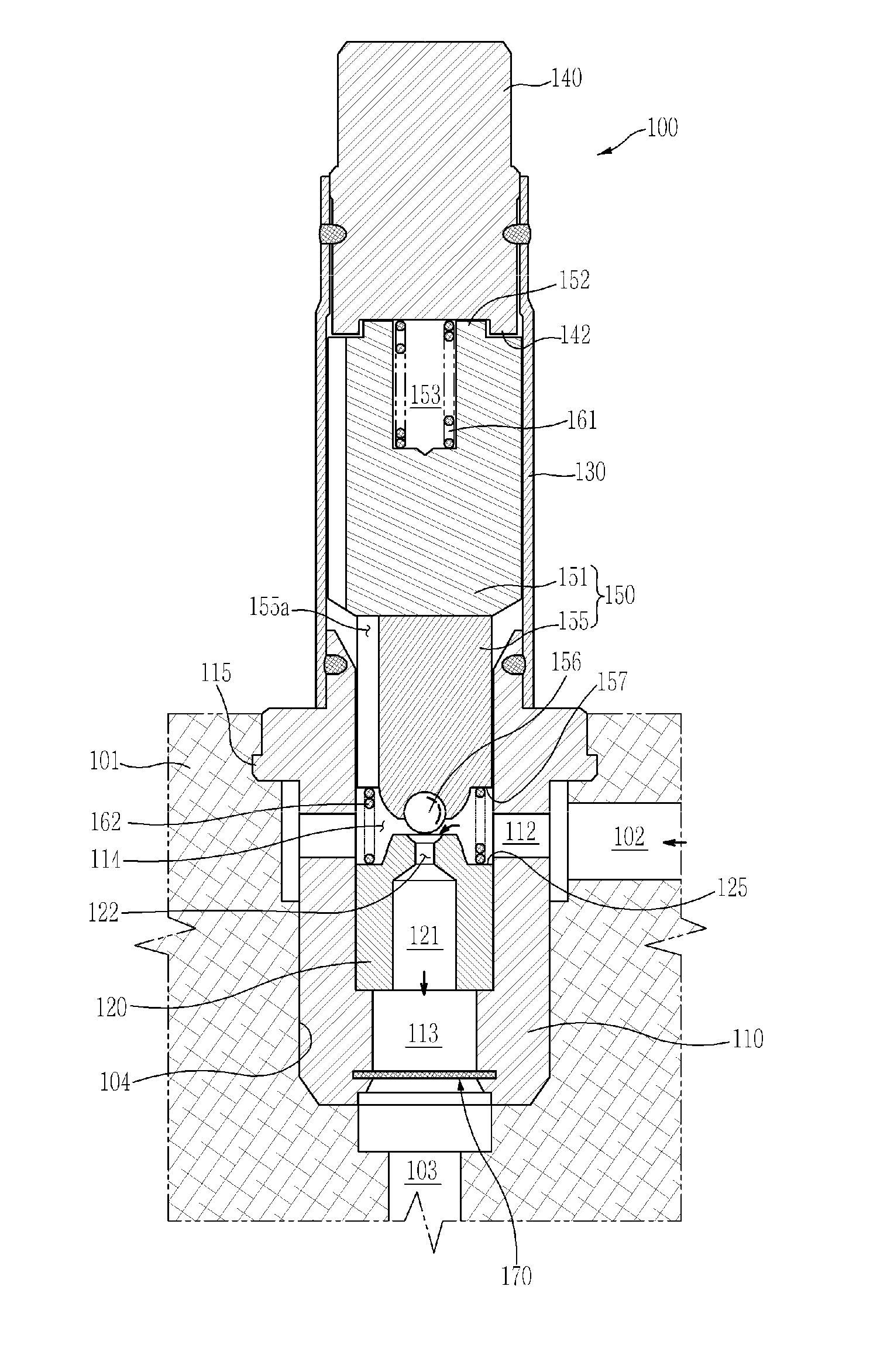 Solenoid valve for brake systems