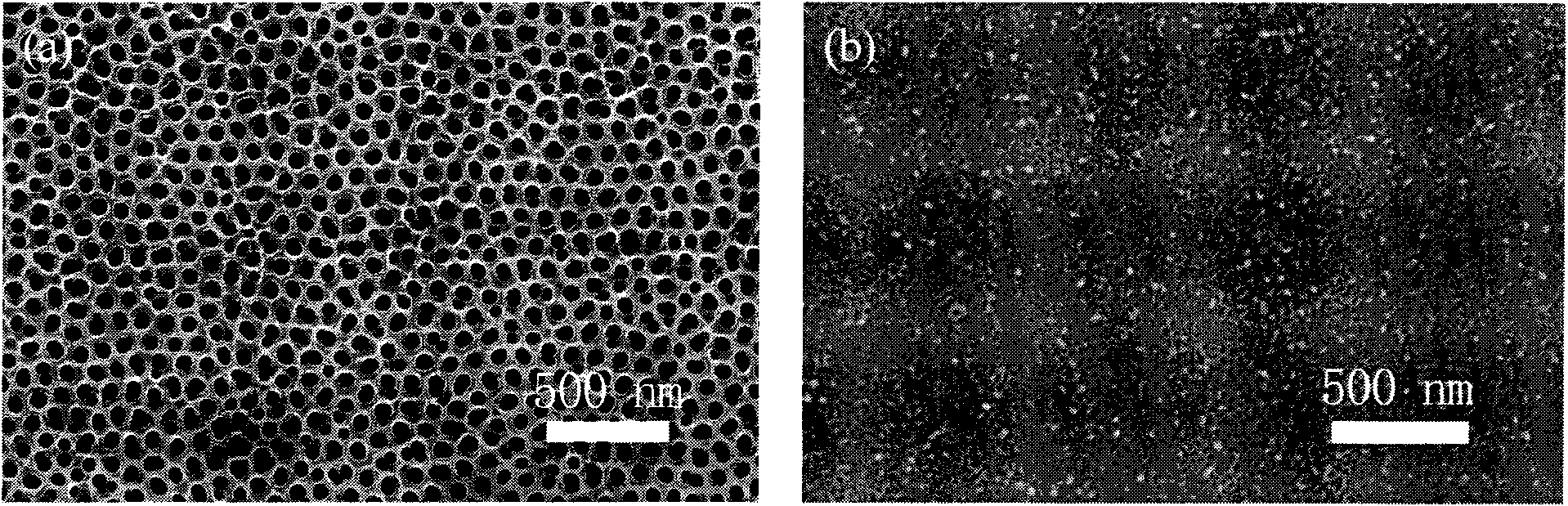 Method for preparing pore diameter controllable through hole anodized aluminum oxide film