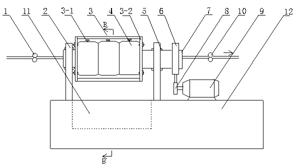 Copper rod polishing machine