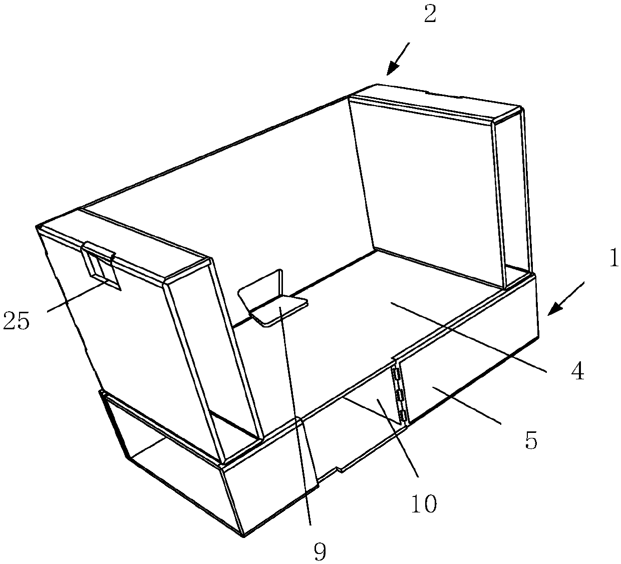 Yu type paper tray