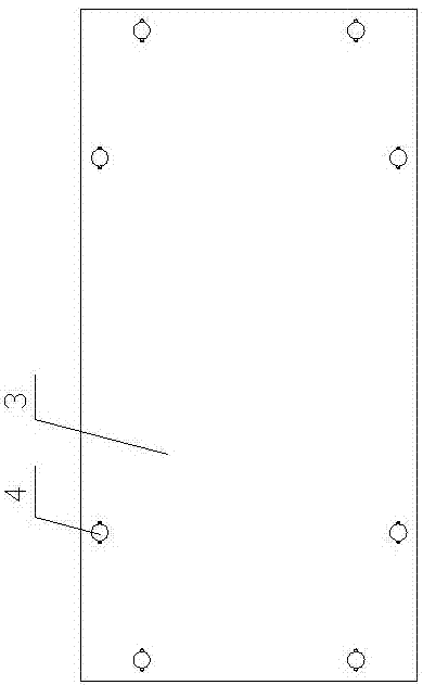 Mechanical flat cart device with bumping impact buffering effect