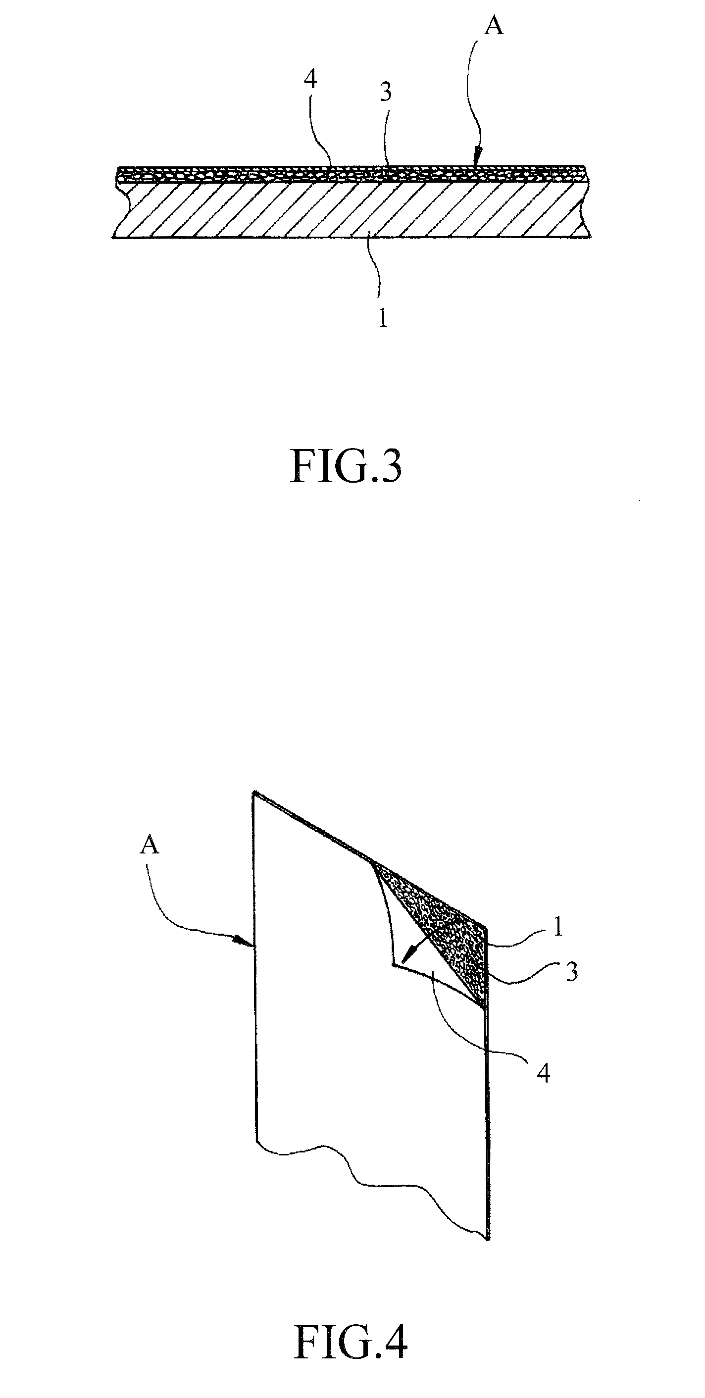 Self-adhesive decorative material capable of attachment thereof to wall face