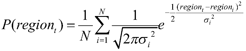 Moving target detection method with combination of region extraction and improved texture feature