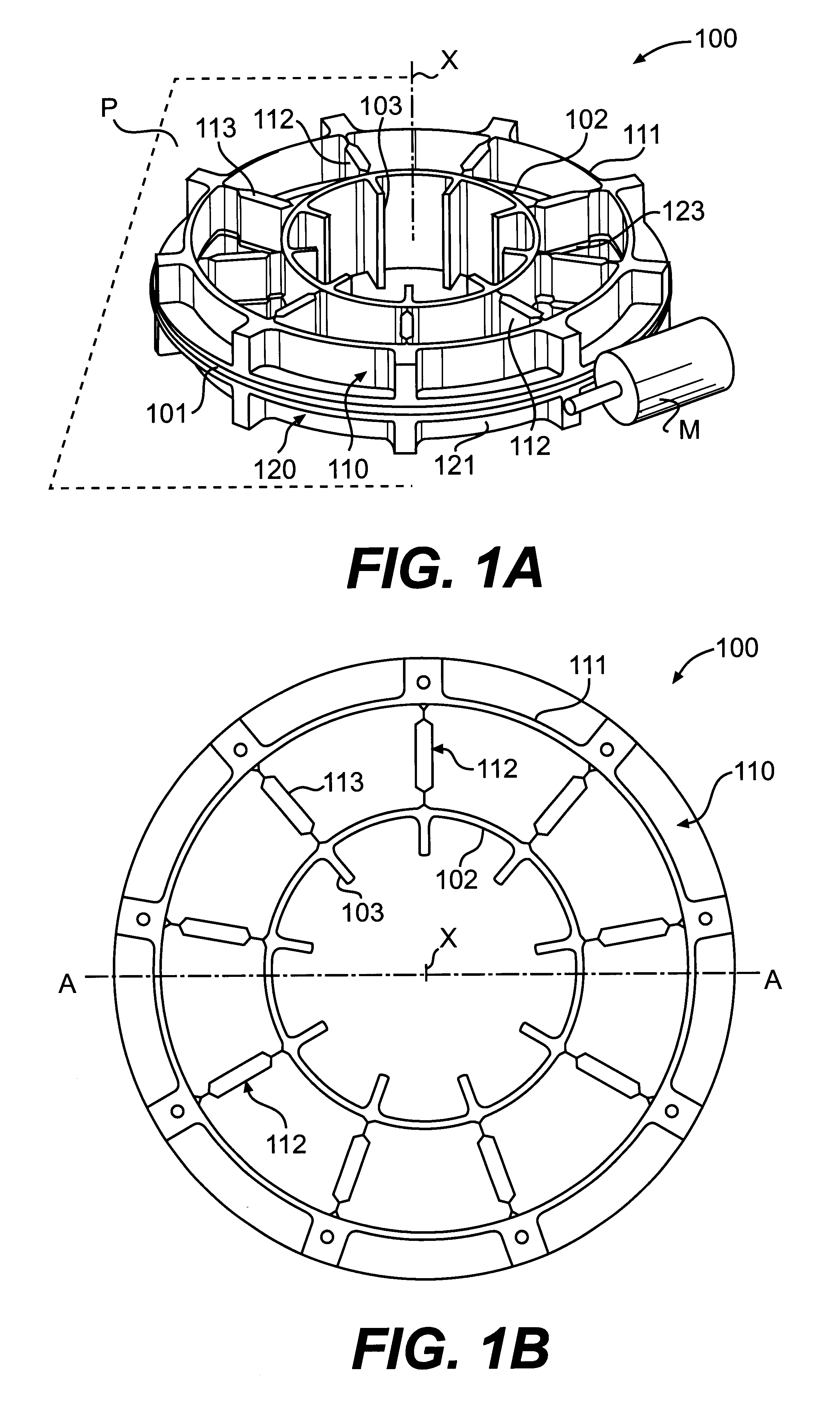 Flexible pivot with internal pivoting axis