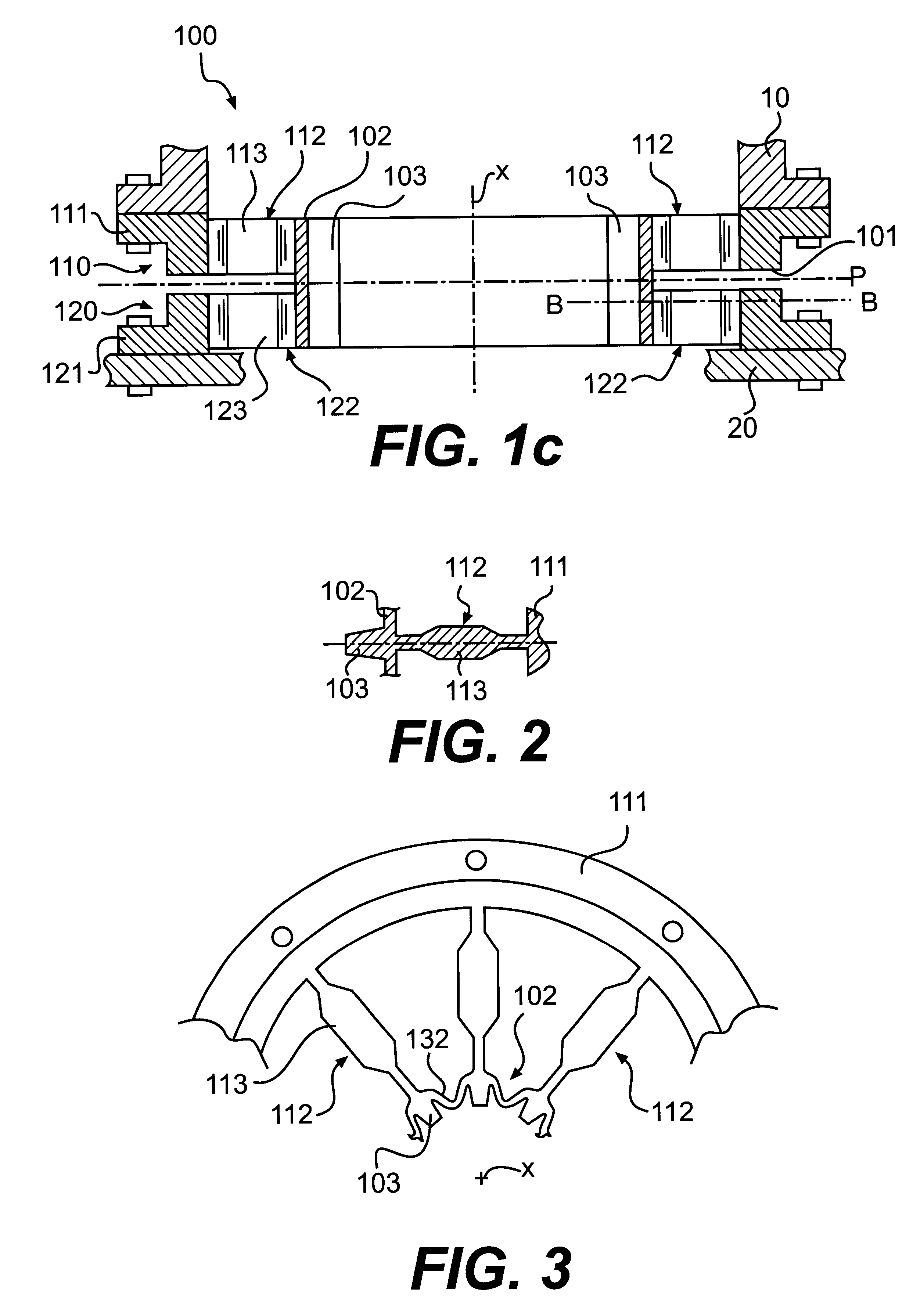 Flexible pivot with internal pivoting axis