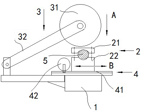 Horizontal and vertical feed burr-free bar cutting device