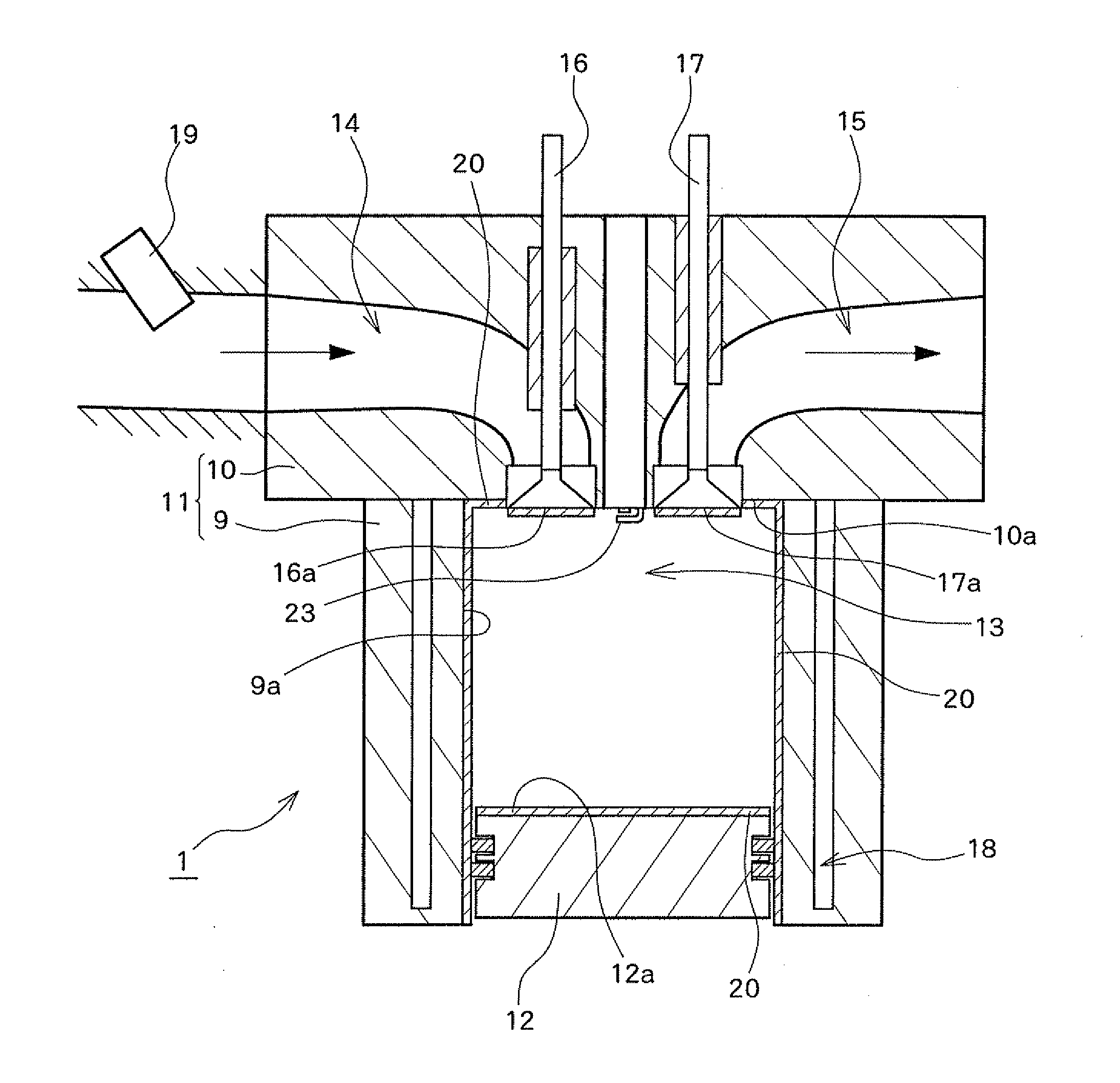 Spark ignition type internal combustion engine