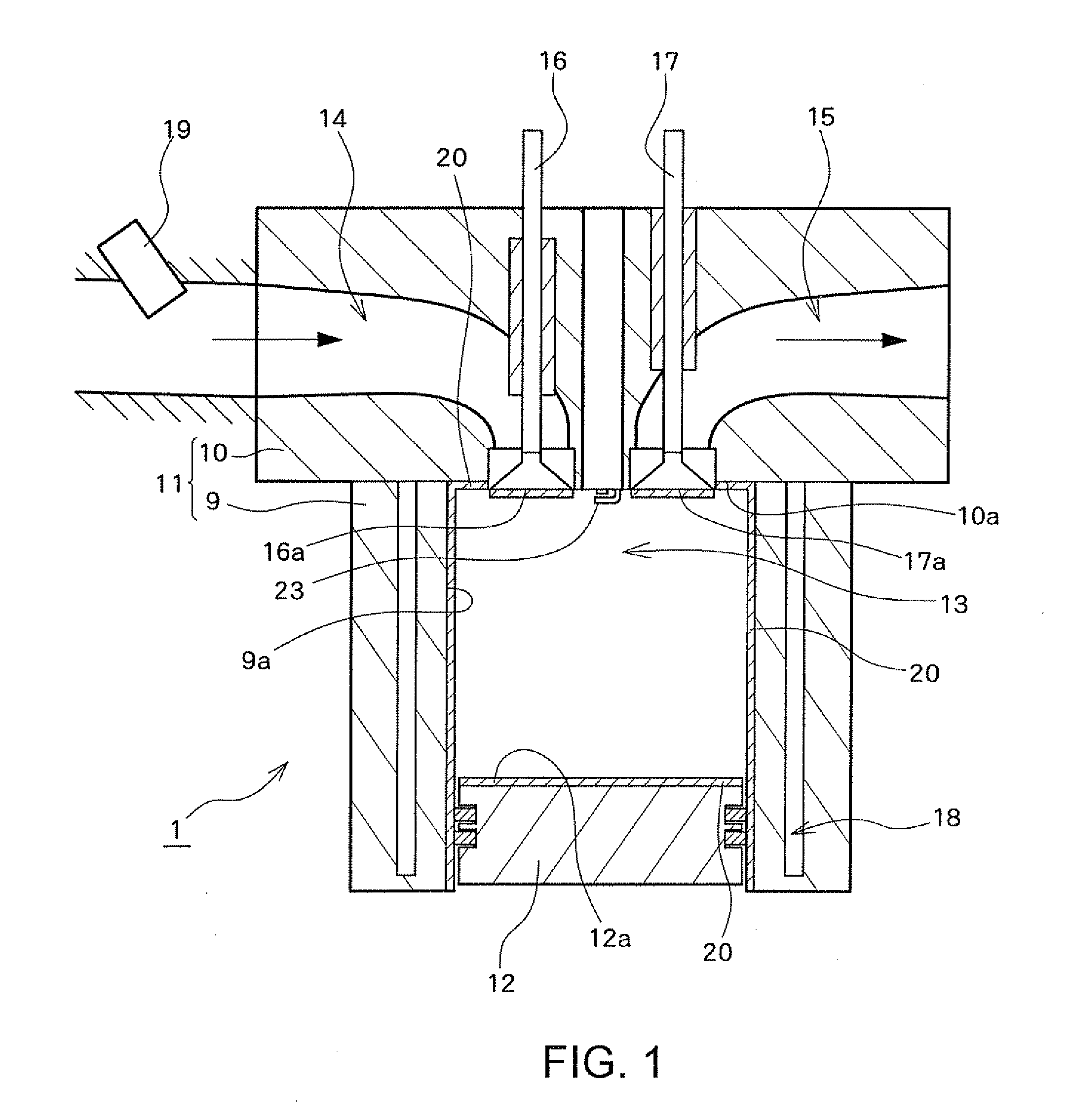 Spark ignition type internal combustion engine