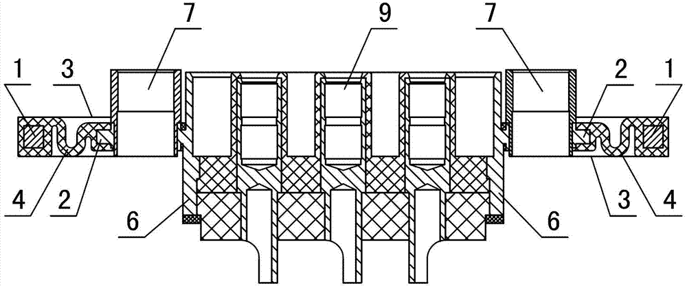 Multi-direction moving type connector seat