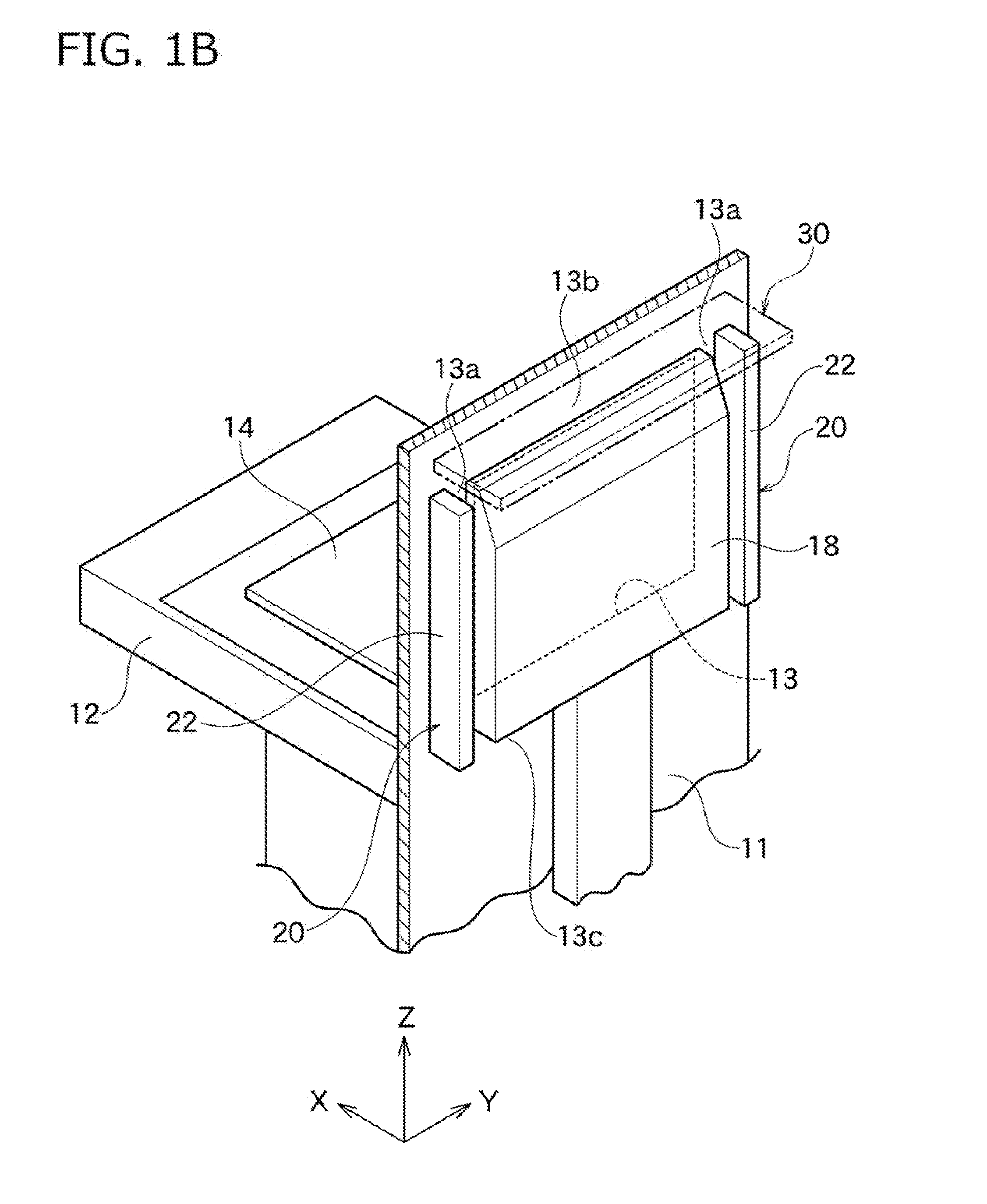 Gas purge unit and gas purge apparatus