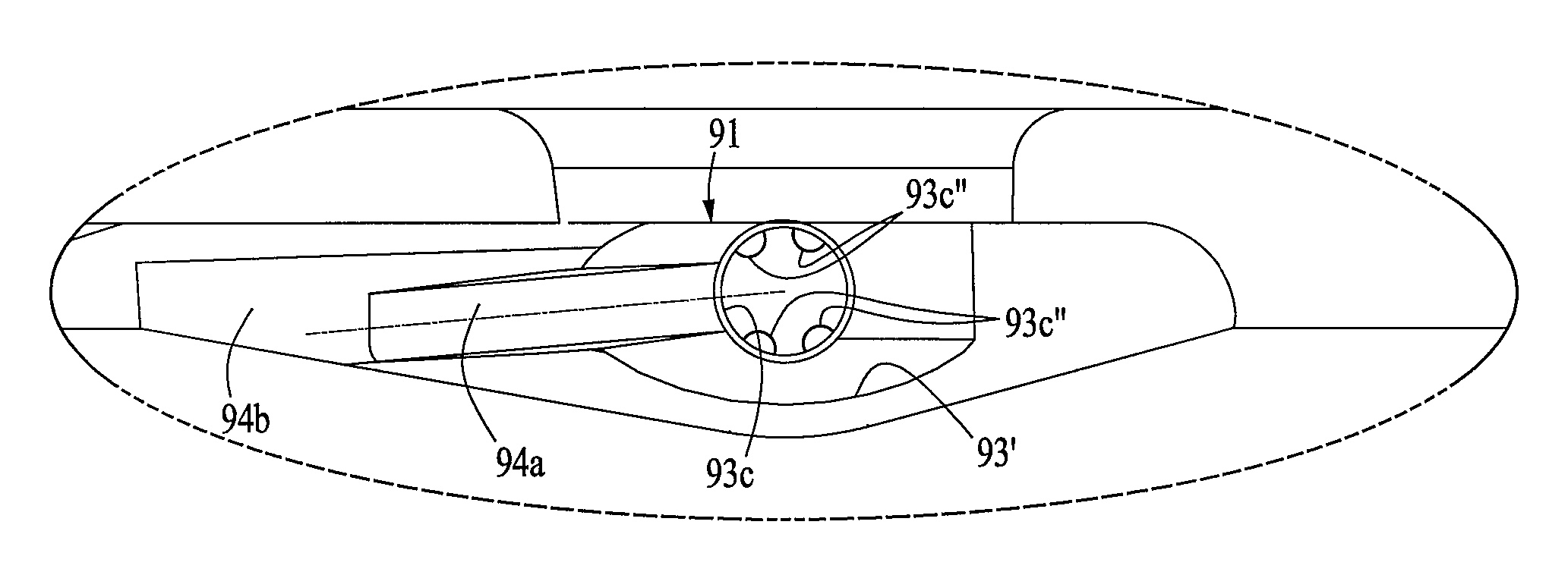 Trimmer head for use in flexible line rotary trimmers having improved line loading mechanism