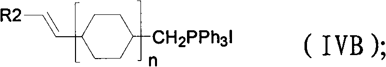 Divinyl liquid crystal compound and preparation method thereof