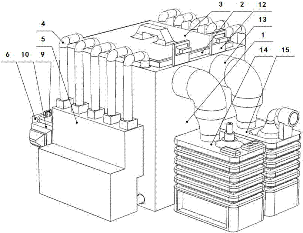 Virus preventing and controlling device for potato storage