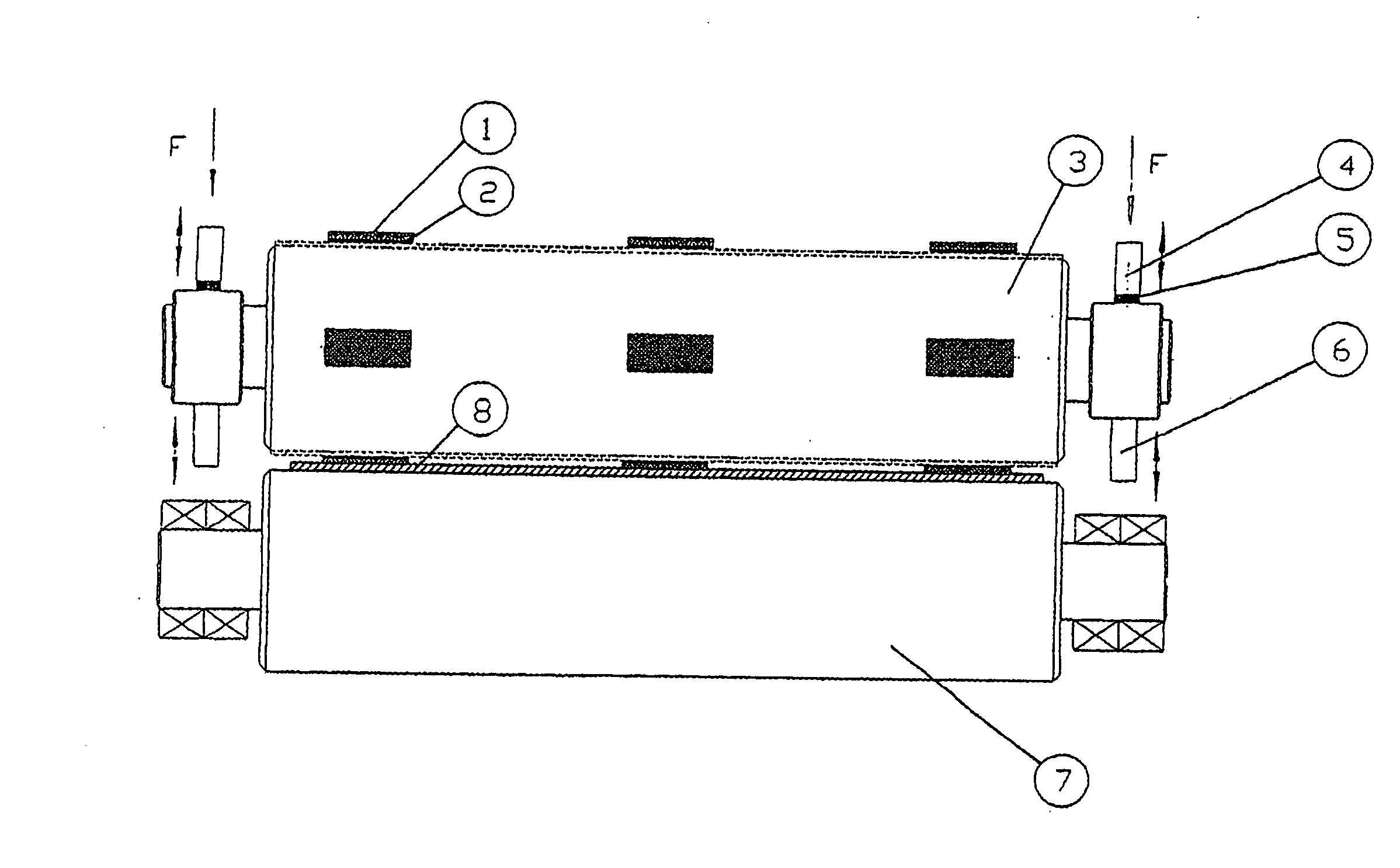 Device for processing a three dimensional structure into a substrate