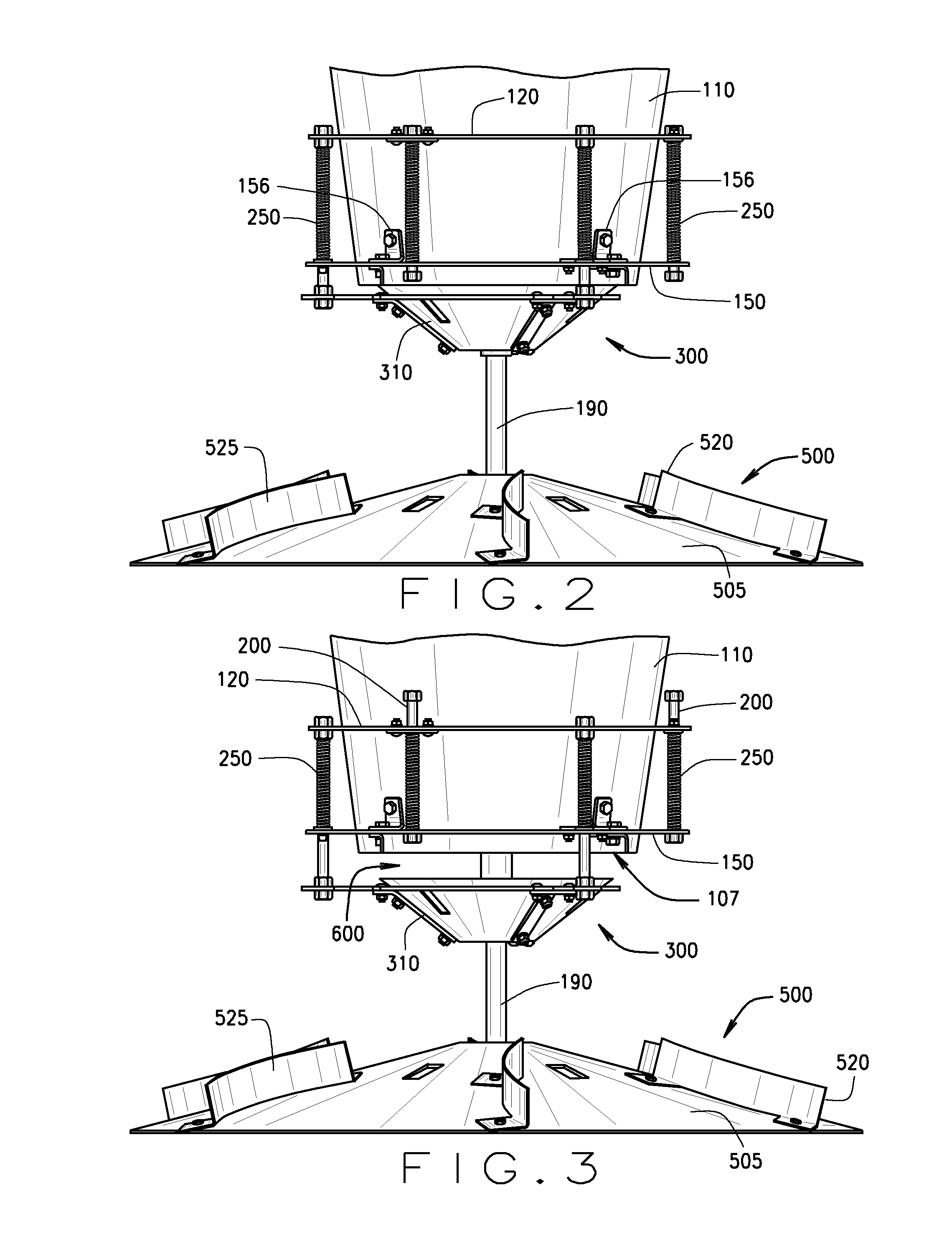 Active choking funnel for a grain spreader