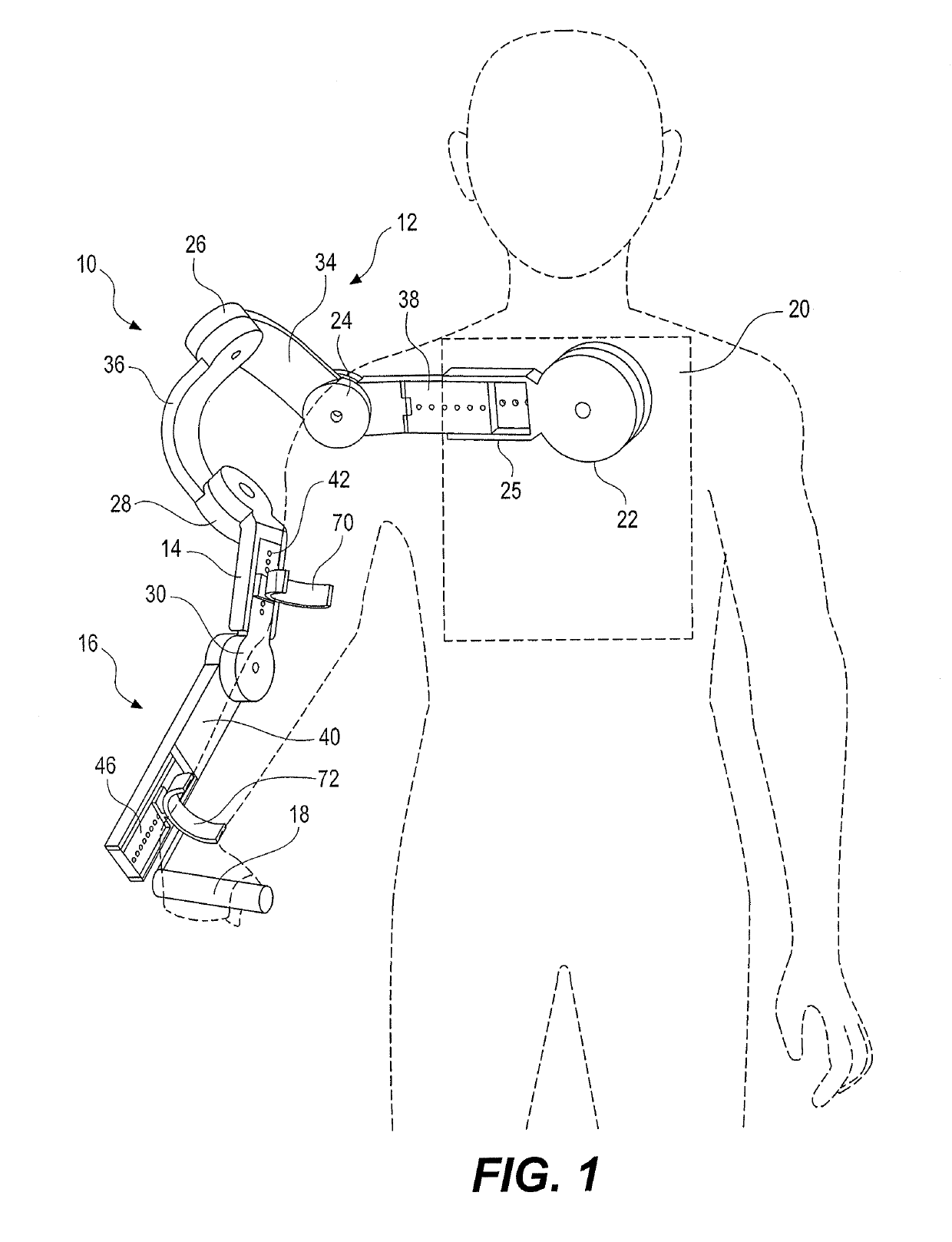 Robotic upper limb rehabilitation device