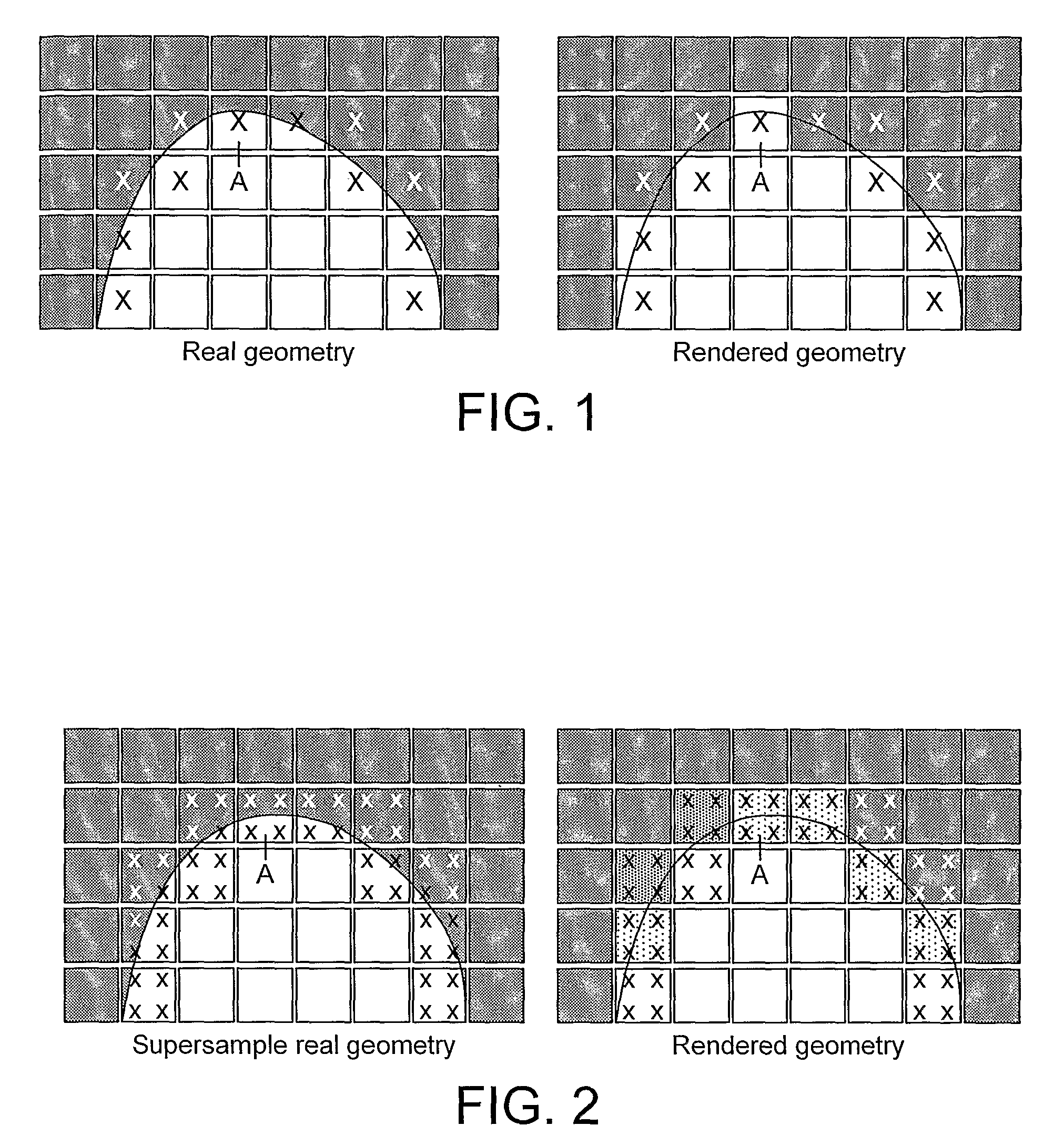 Processing of computer graphics