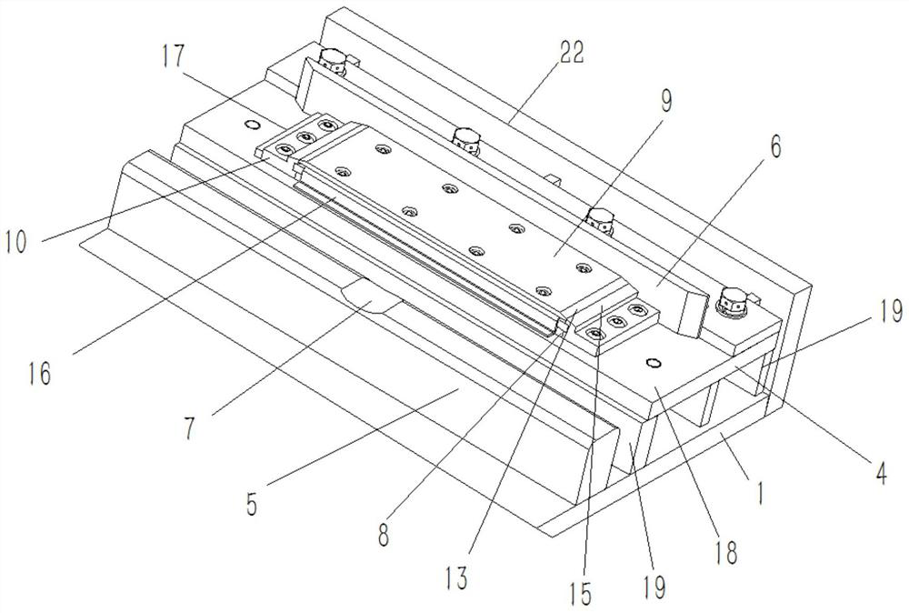 Wheel automatic derailment type vibration supporting table