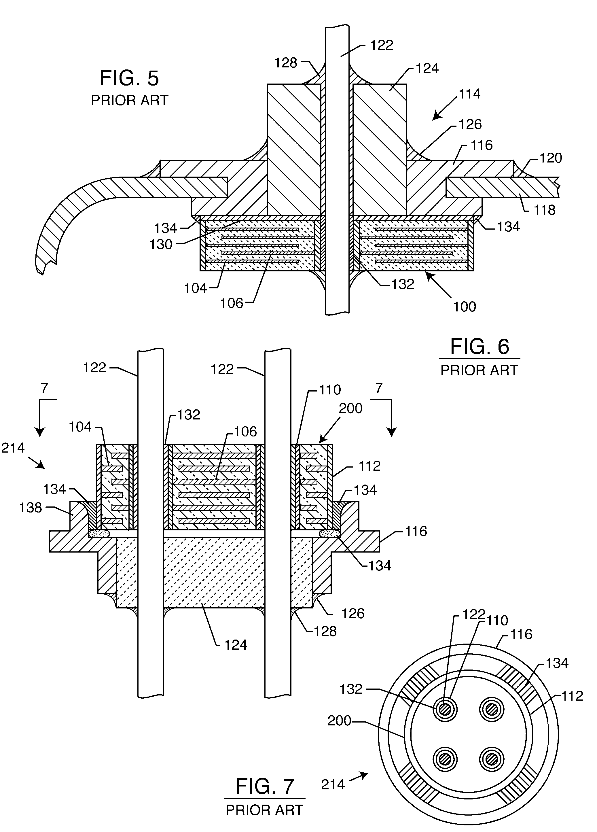 Spring contact system for EMI filtered hermetic seals for active implantable medical devices