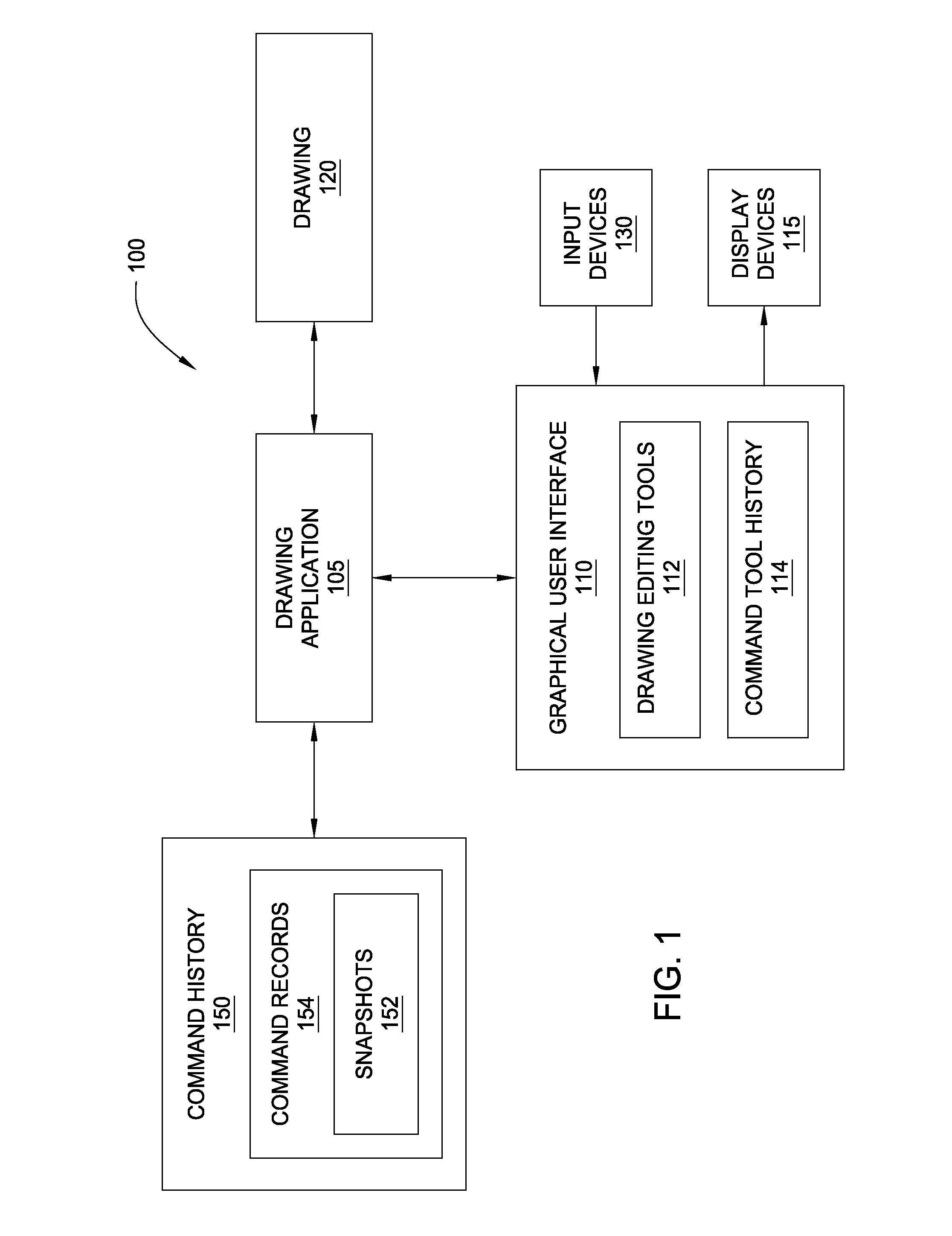 Visual command history