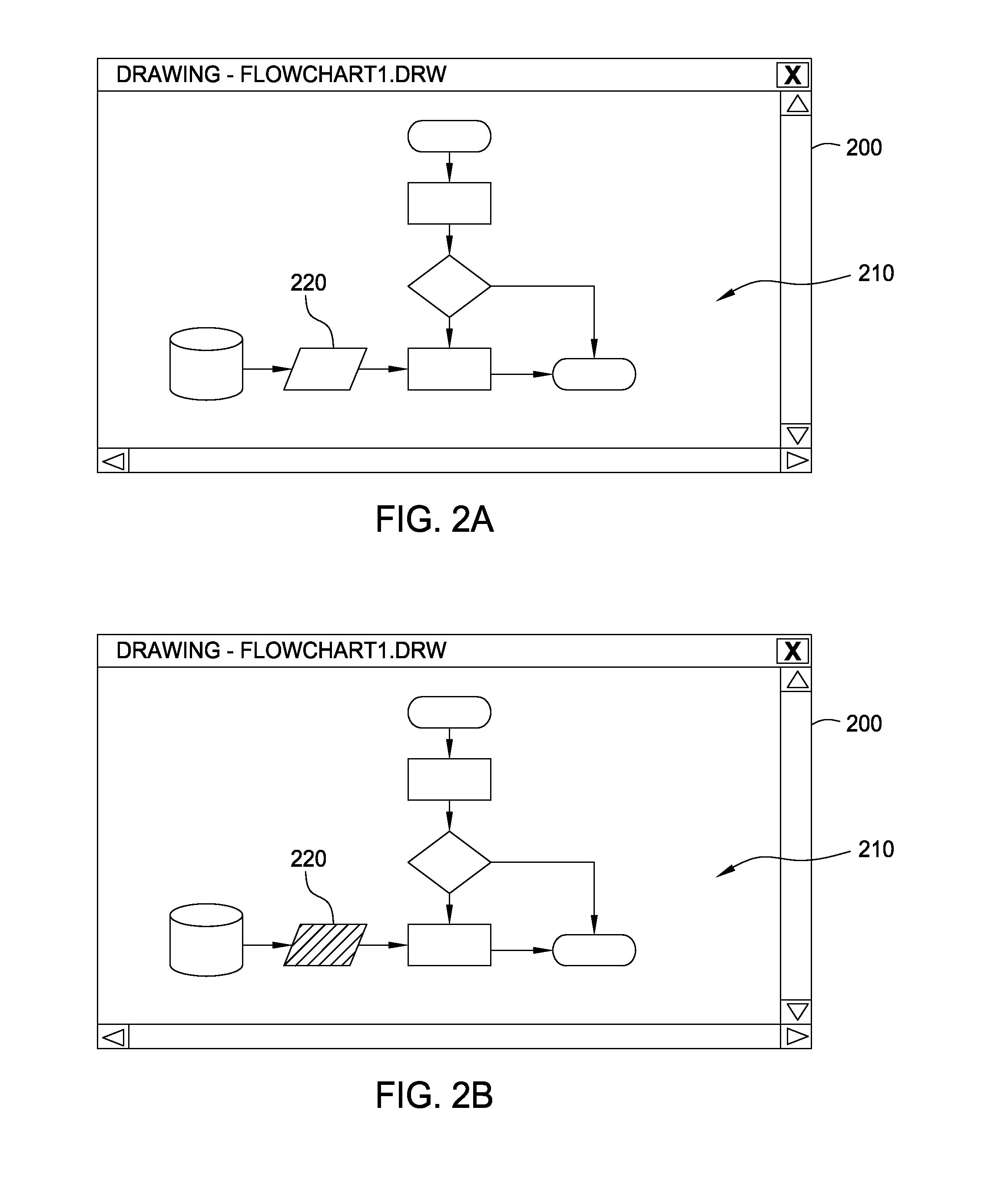 Visual command history