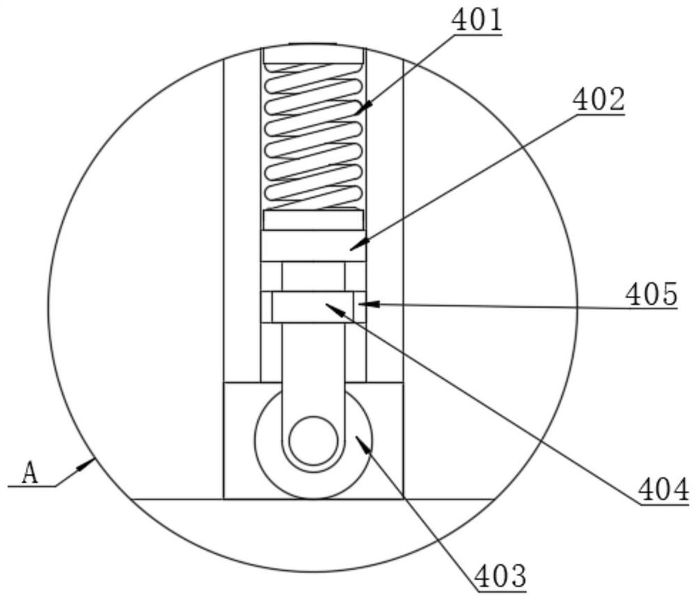 Quick connection assembly type water pipe machining machine