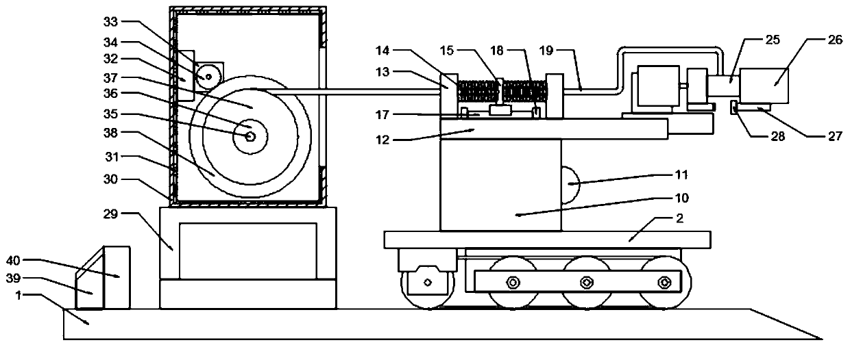 Charging pile capable of being remote-controlled and automatically aligning charging head interface