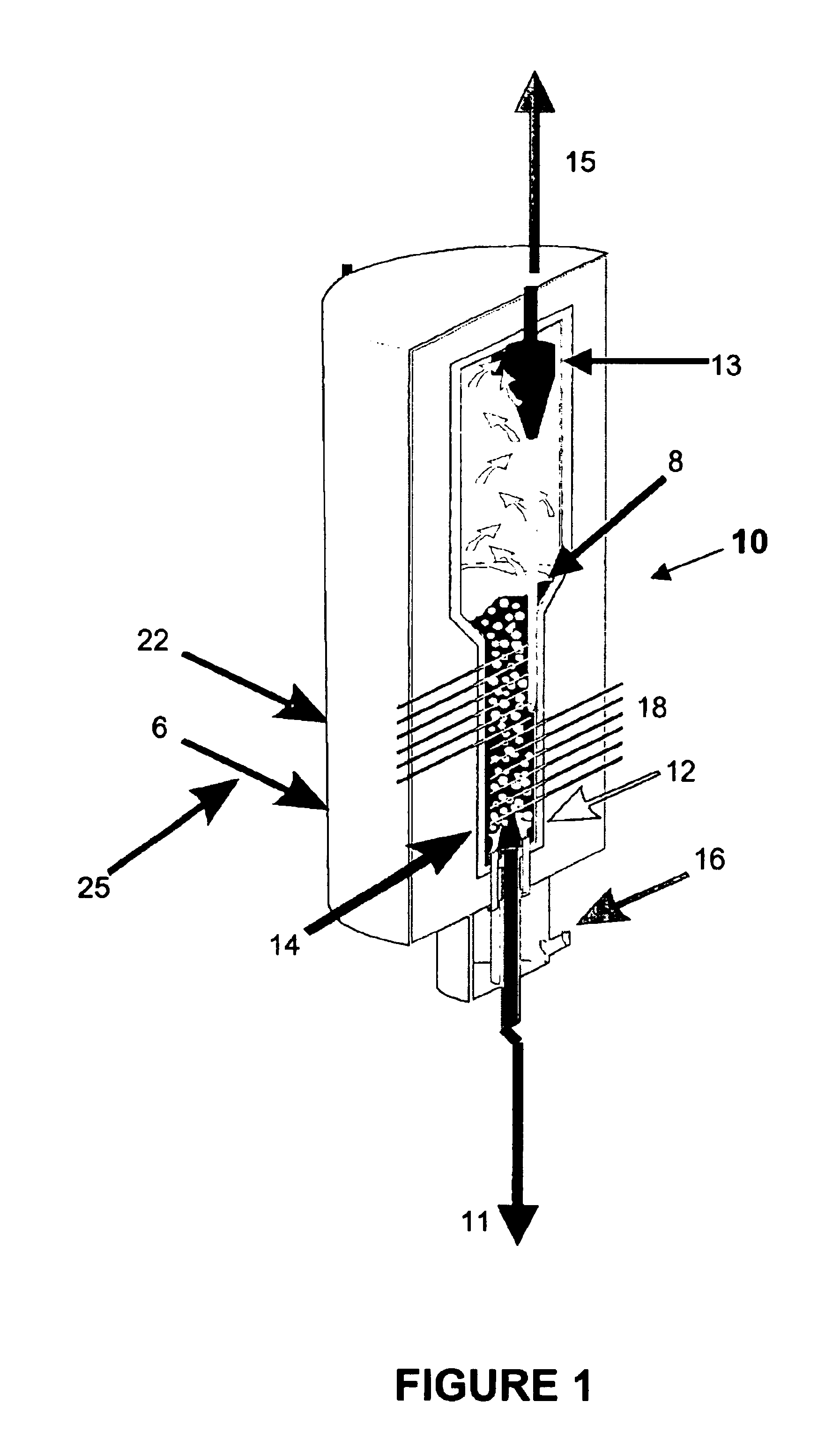 Process for the treatment of waste streams