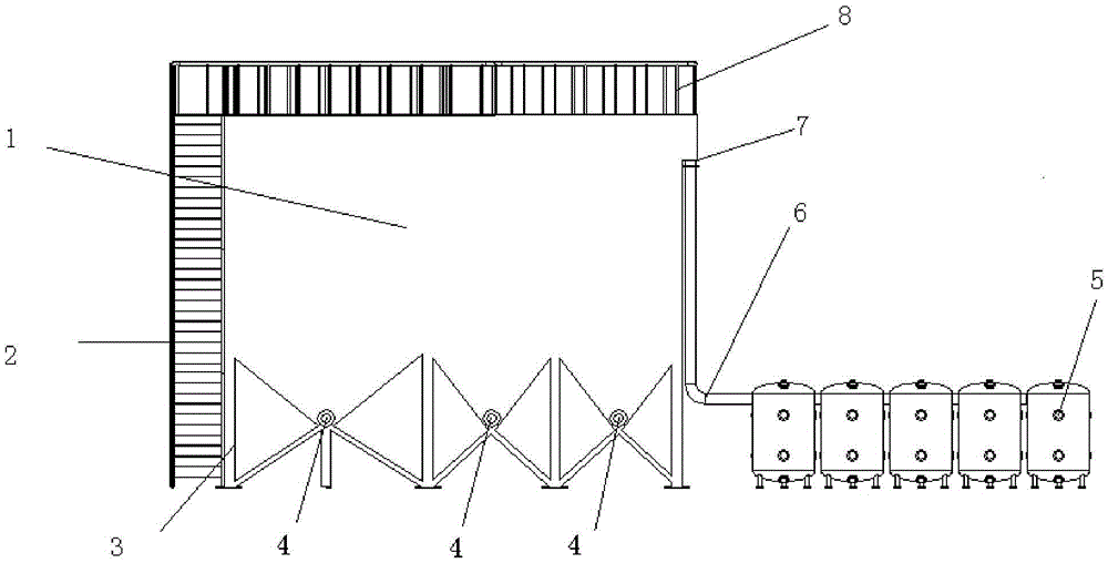 Processing method and equipment for softening hard water through electric flocculation