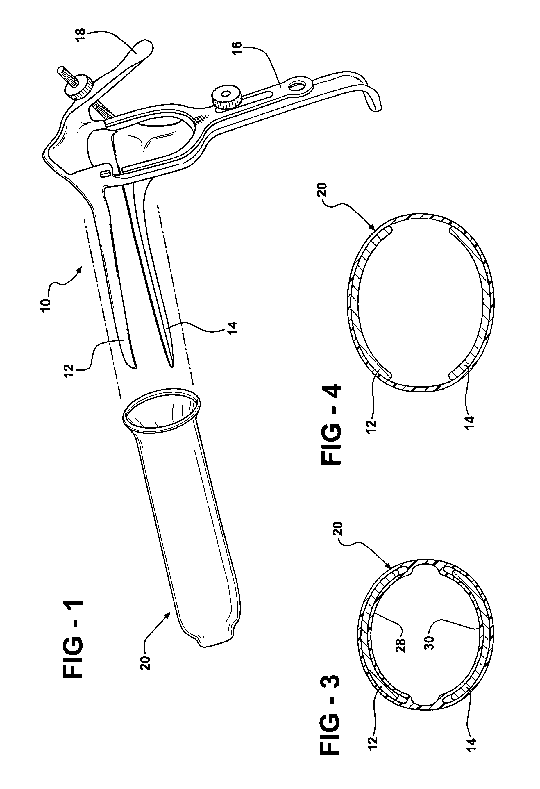 Disposable cover to a vaginal speculum