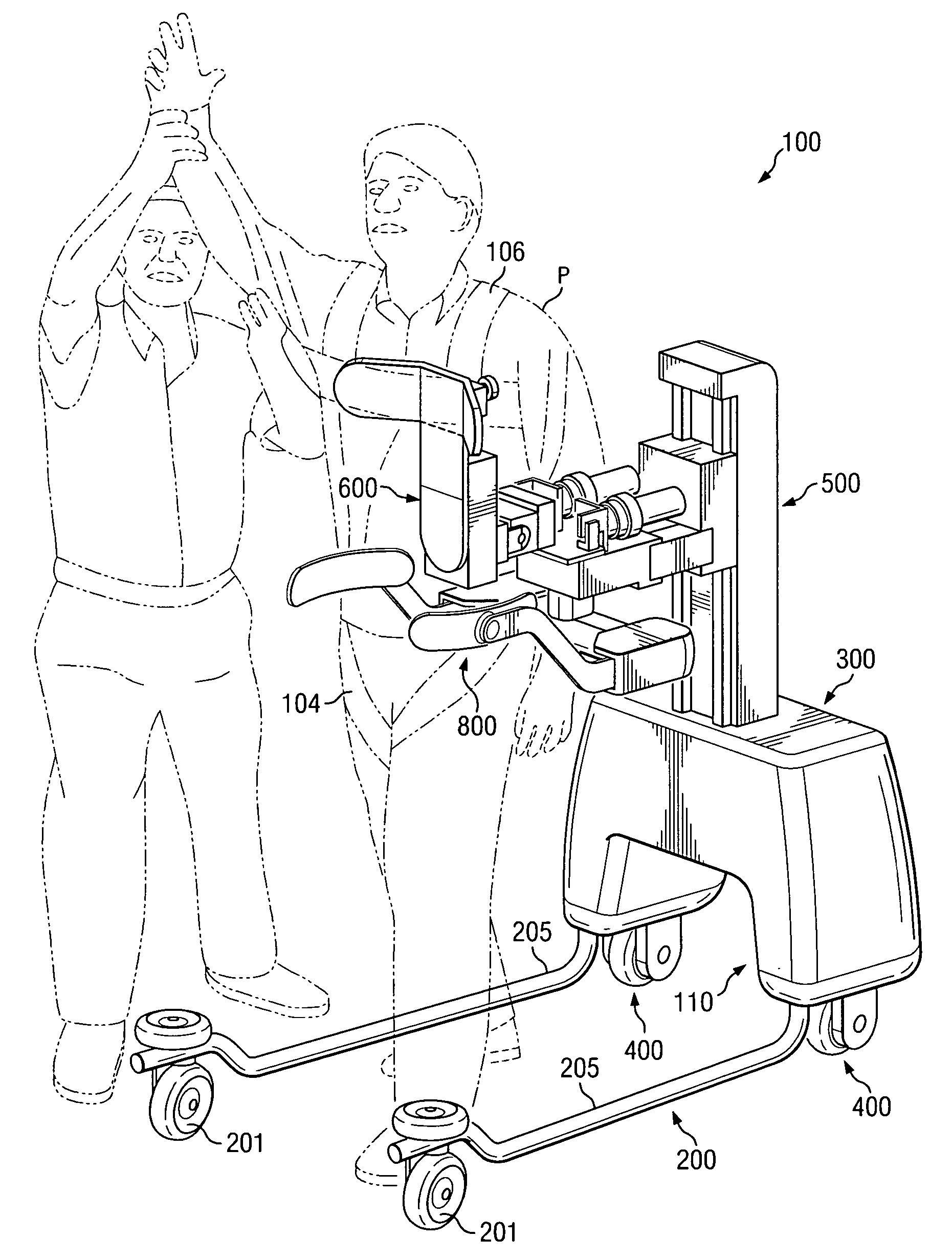 Walking and balance exercise device