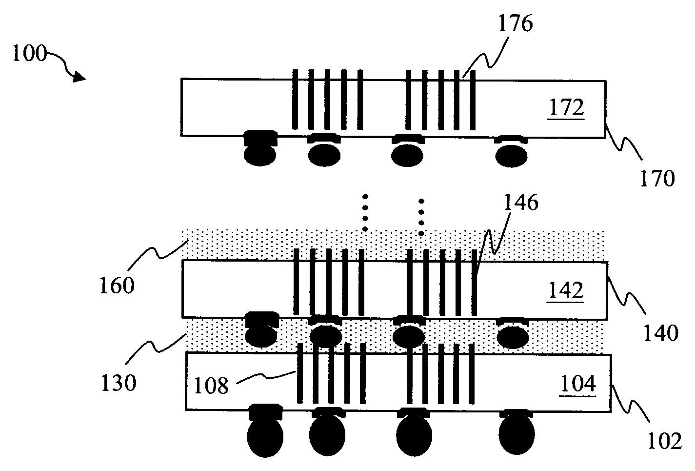 Method for stacking devices