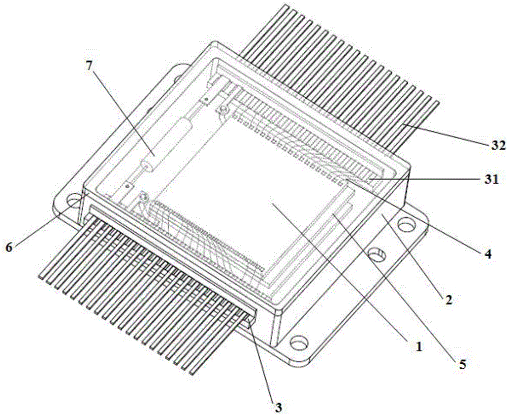 A chip packaging method and packaging structure thereof