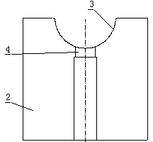 Method for processing and forming pipe fitting connection end of motorcycle frame