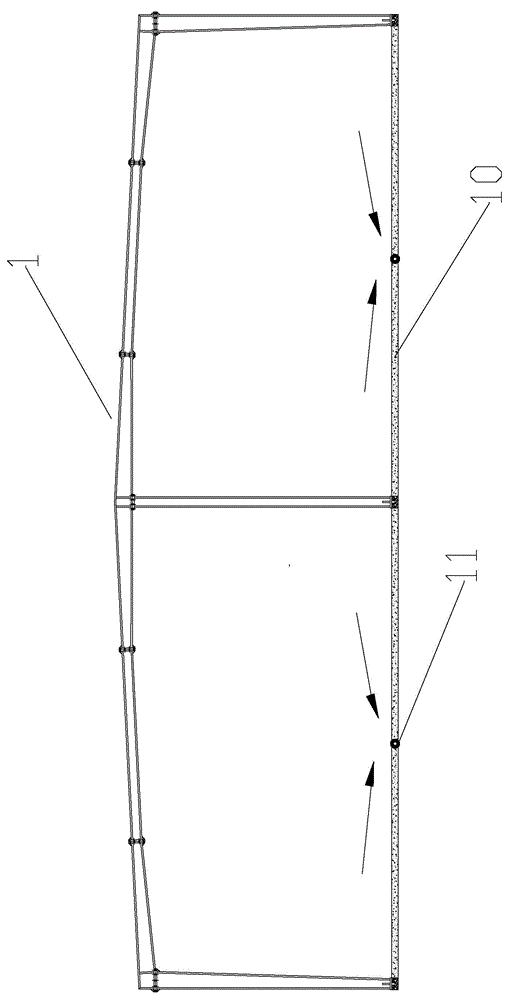 Bio-drying-based domestic refuse treatment method