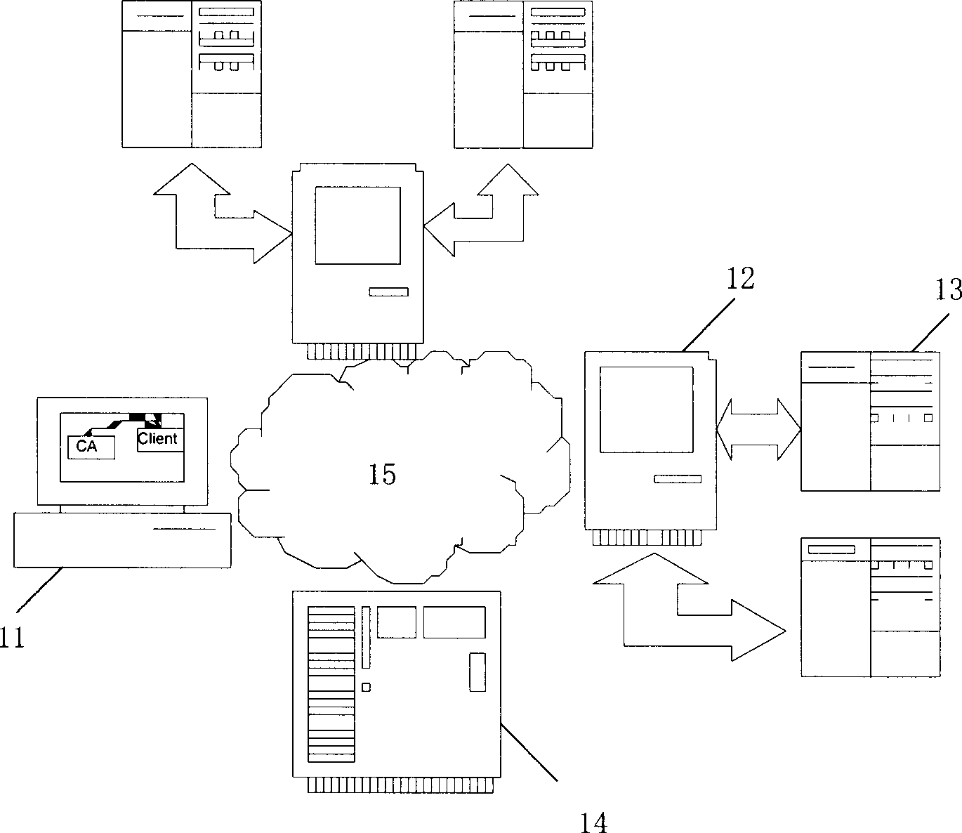 Content supply system based authentication system and method