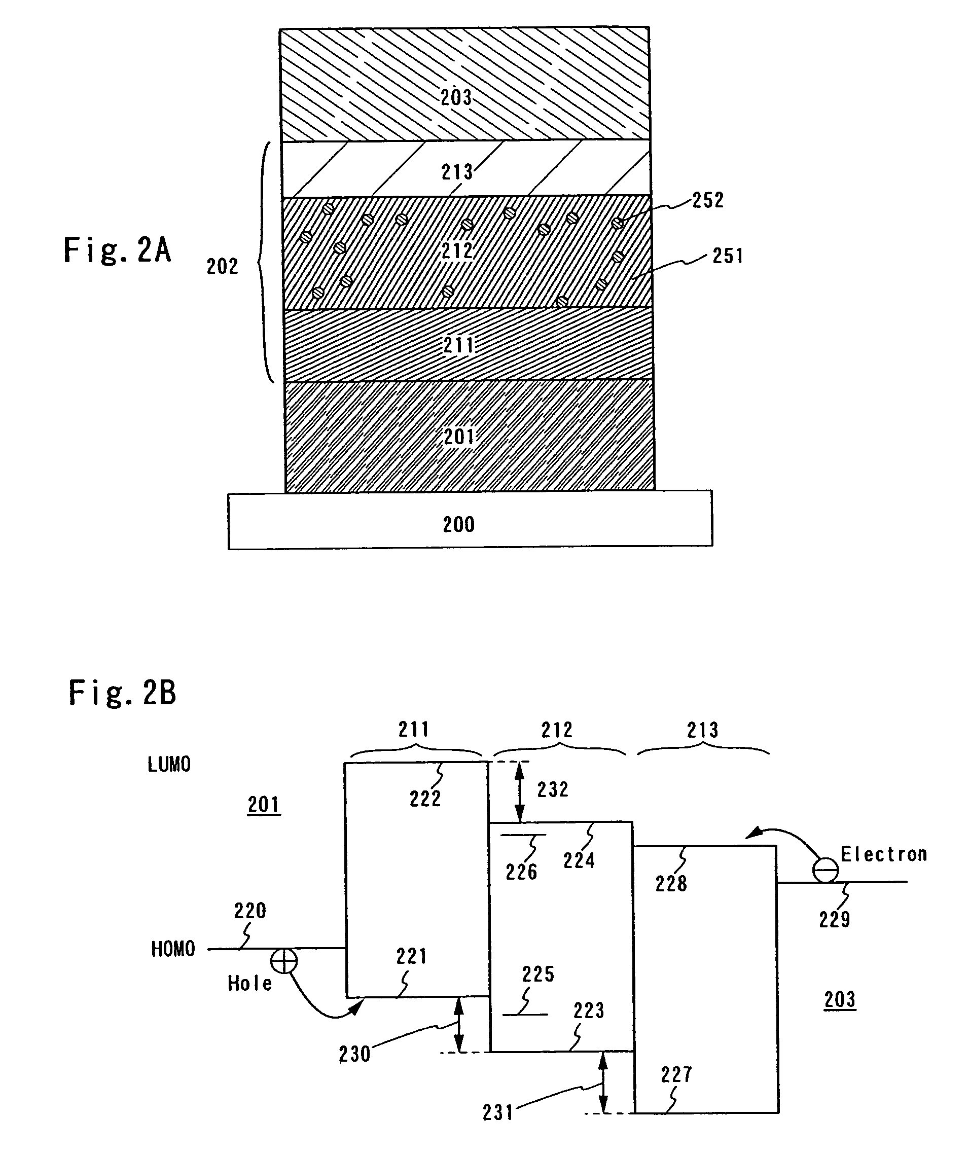 Electroluminescent element and light-emitting device