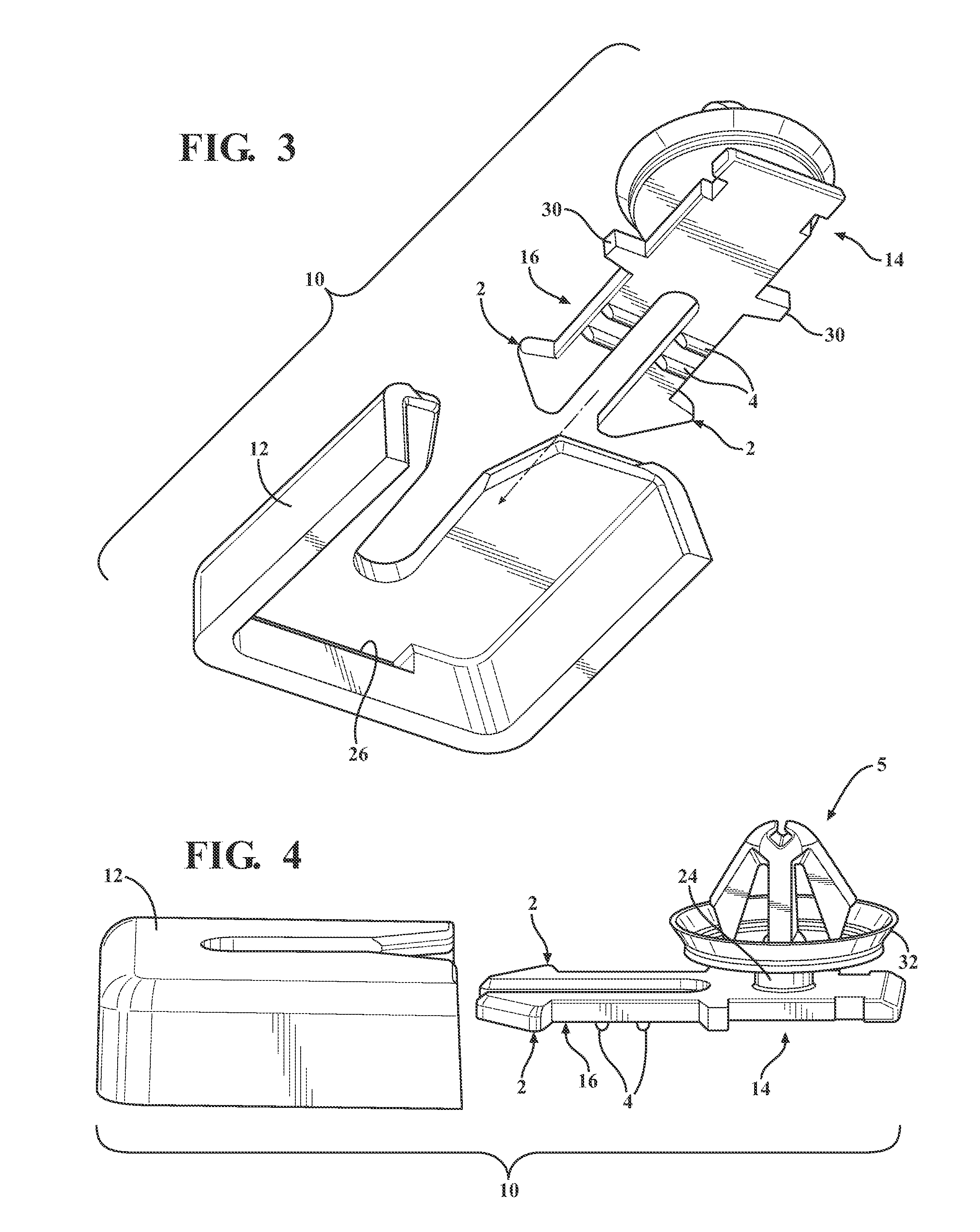 Trim retainer - stab clip