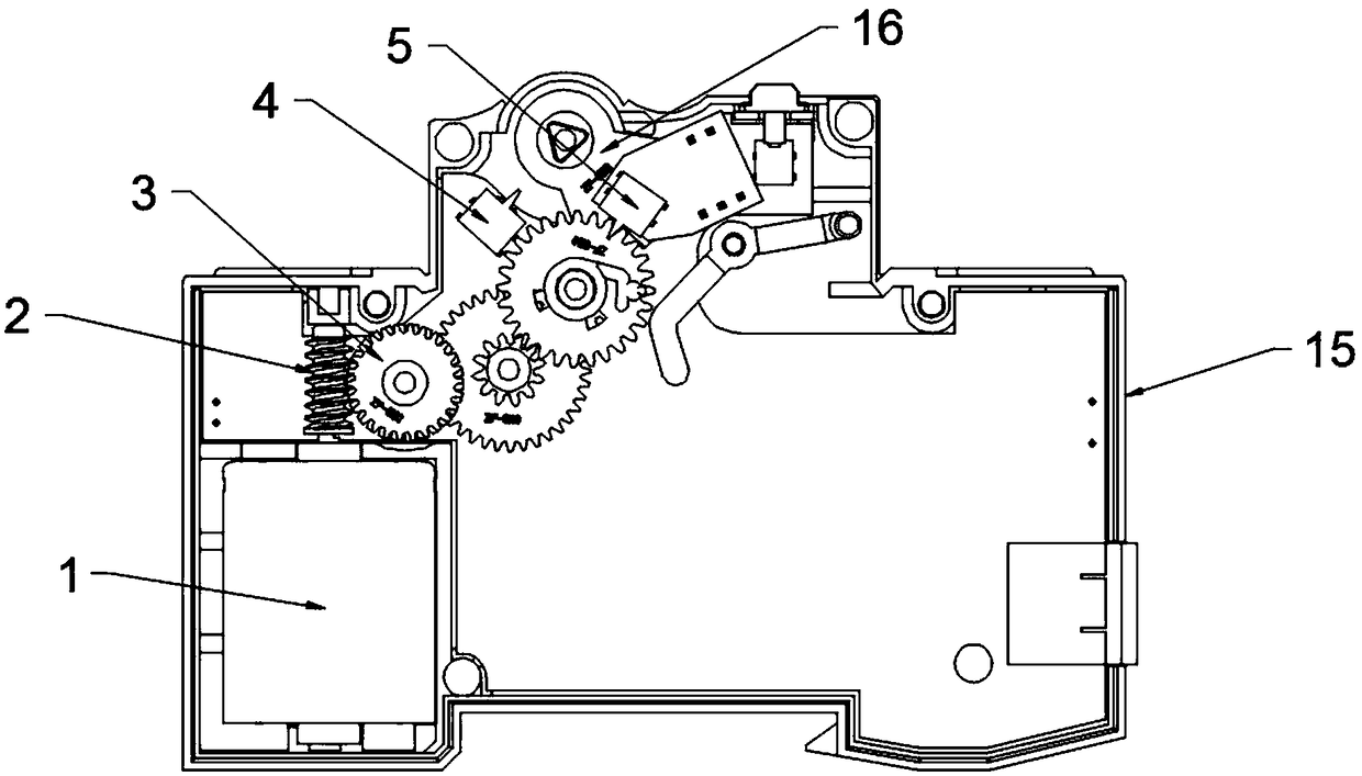 Operation mechanism of circuit breaker