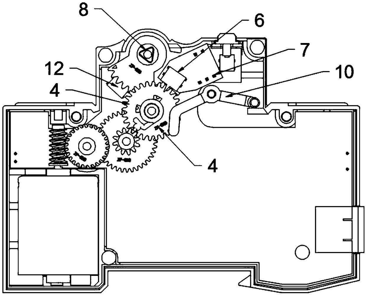 Operation mechanism of circuit breaker