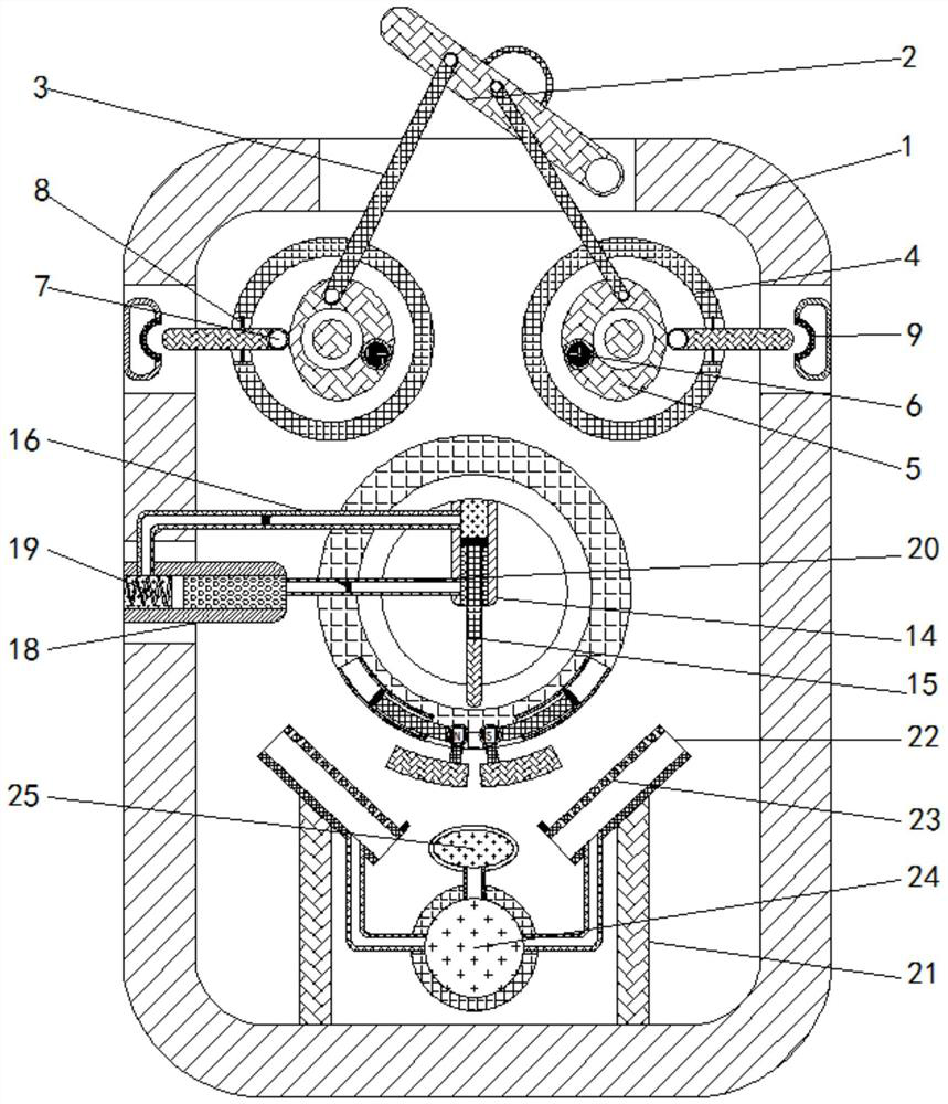 Device for preventing corners from upwarping during low-temperature forming for hollow plate