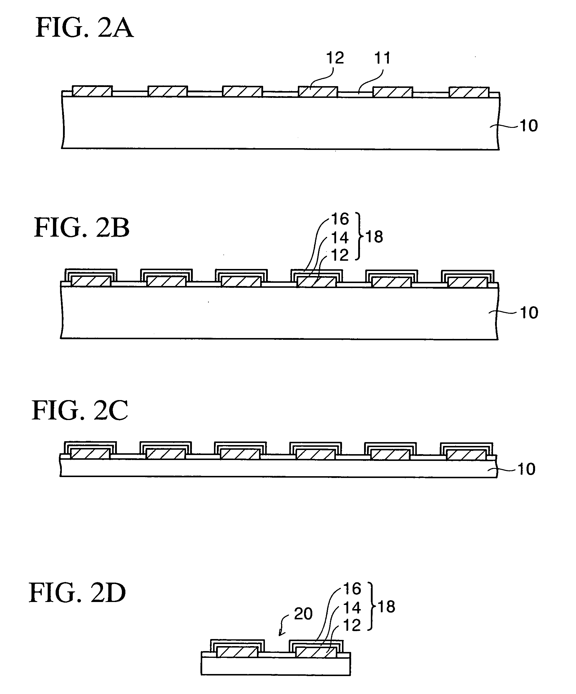 Electronic parts packaging structure and method of manufacturing the same