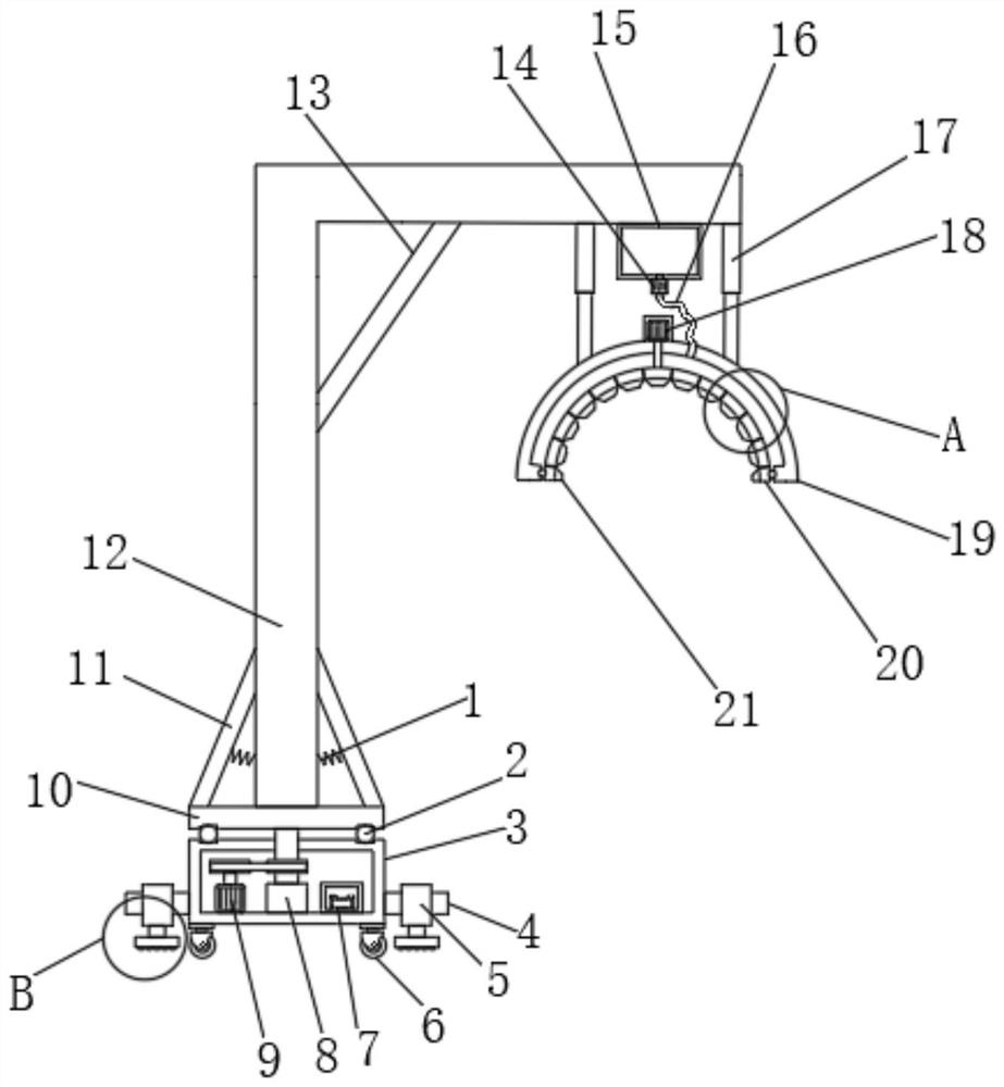 Shrub ball pruning device for landscaping