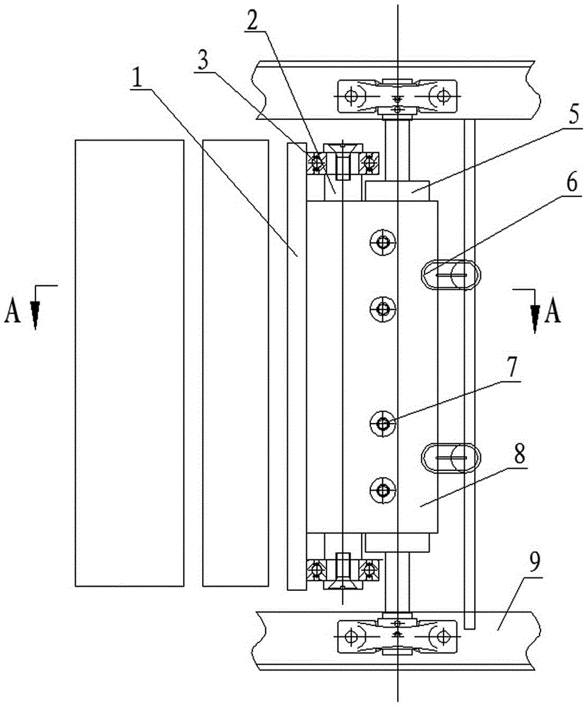 Follow-up scraping mechanism for removing adhesion objects on anode plates