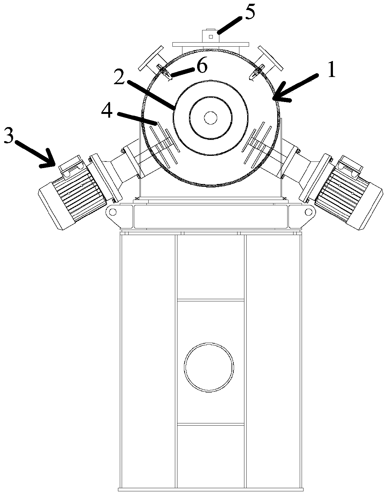 Frictional material and preparation method and purpose thereof