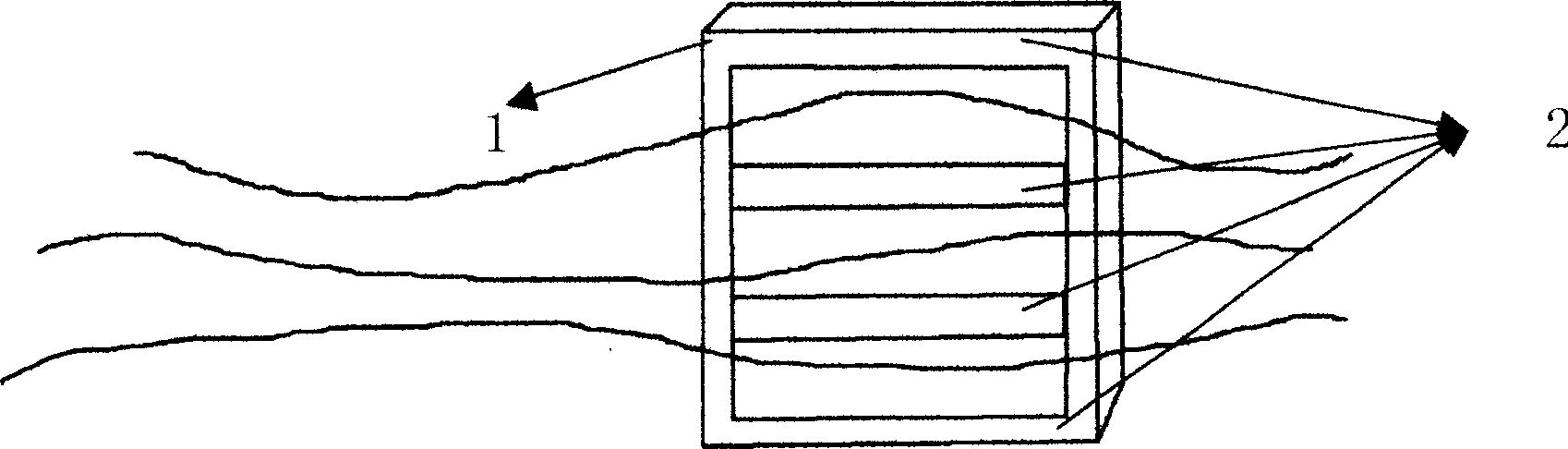 City inland river pollution biological purification material and device