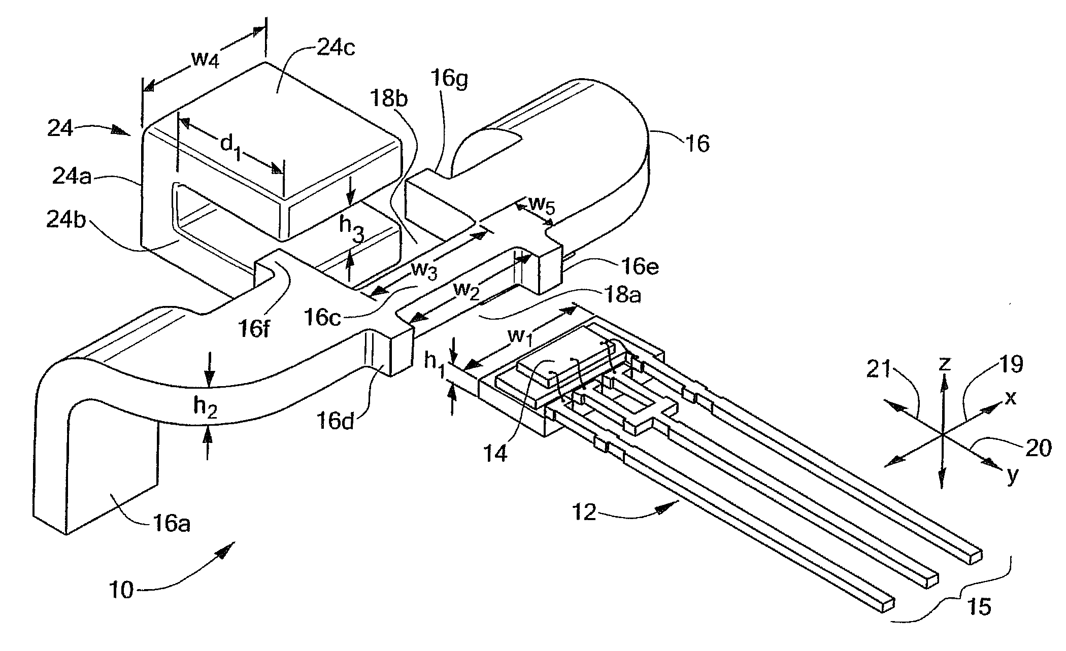 Integrated current sensor