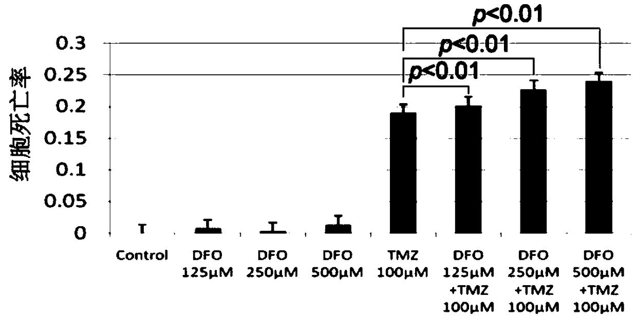 Application of deferoxamine to preparation of medicine for preventing and/or treating tumor