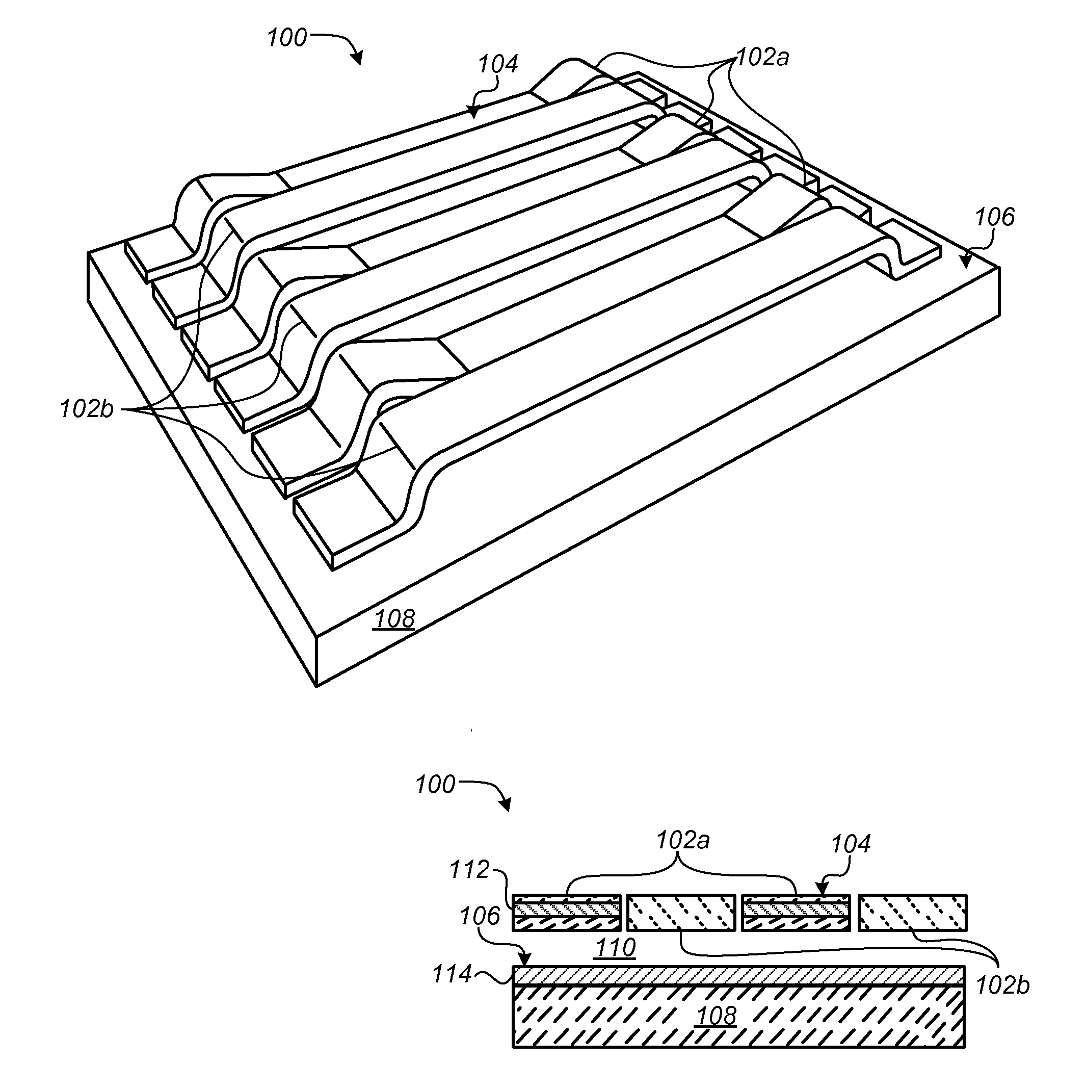 High power handling optical spatial light modulator