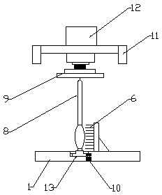 Thrum finding device of automatic winding CBF thrum picker